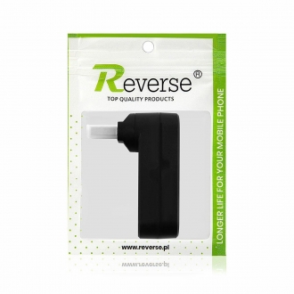 adapter hub reverse czarny