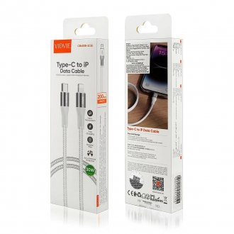 kabel vidvie 4038 typc iphone 2m bialy
