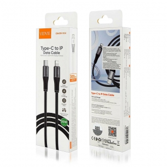 kabel vidvie 4038 typc iphone 3m czarny