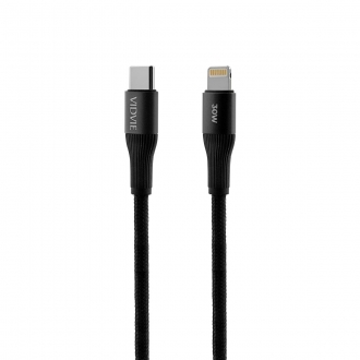 kabel vidvie 4038 typc iphone 2m czarny