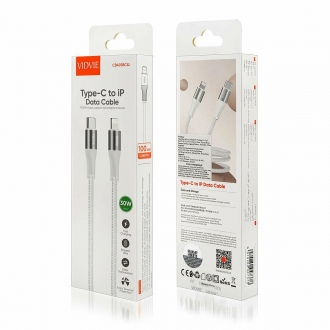 kabel vidvie 4038 typc iphone 1m bialy