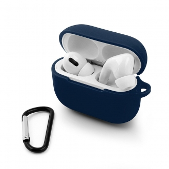 etui do apple airpods pro granatowy