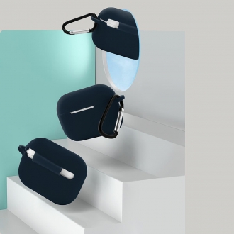 etui do apple airpods pro granatowy