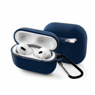 etui do apple airpods pro granatowy