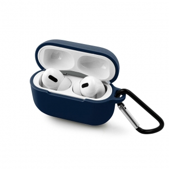 etui do apple airpods pro granatowy