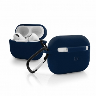 etui do apple airpods pro granatowy