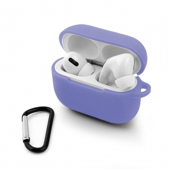 etui do apple airpods pro lawendowy