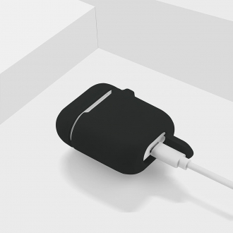 etui do apple airpods i ii czarny