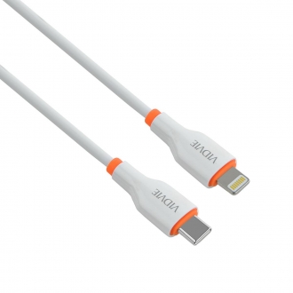 kabel vidvie typec iphone 1m bialy