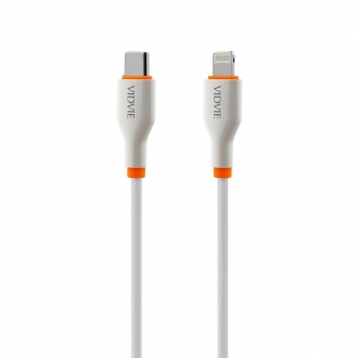 kabel vidvie typec iphone 1m bialy