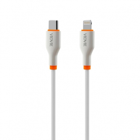 kabel vidvie typec iphone 1m bialy