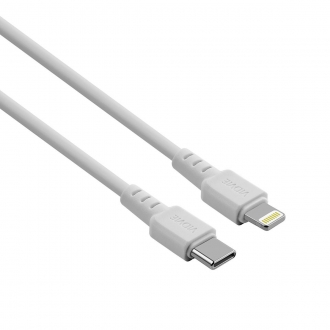 kabel vidvie typec iphone 1m bialy bulk