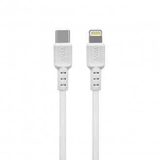 kabel vidvie typec iphone 1m bialy bulk