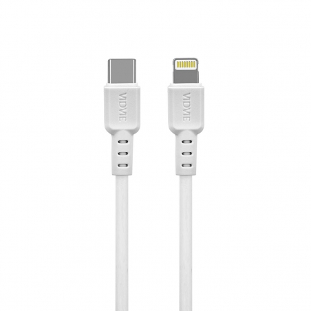 kabel vidvie typec iphone 1m bialy bulk