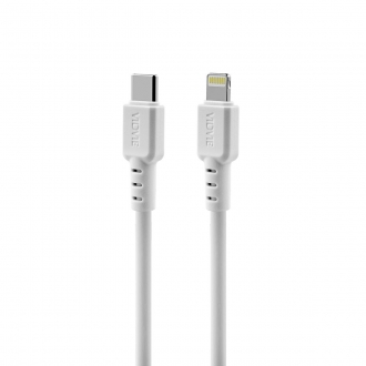 kabel vidvie typec iphone 1m bialy bulk