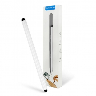 rysik aluminium touch screen pen bialy