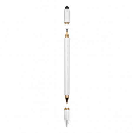 rysik 3 tip touch screen pen bialy