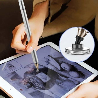 rysik 3 tip touch screen pen srebrny