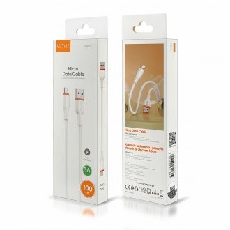 kabel vidvie cb4031 usbmicro 1m bialy