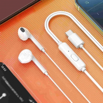 sluchawki z kablem vidvie hs685 typc bialy