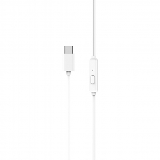 sluchawki z kablem vidvie hs684 typec bialy