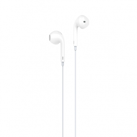 sluchawki z kablem vidvie hs667 bialy