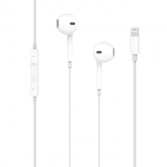 sluchawki z kablem vidvie hs667 bialy