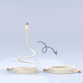 kabel vidvie xl cb408 typ c typ c bialy