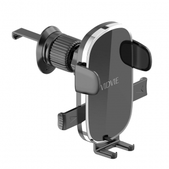 uchwyt samochodowy vidvie hc1529 grawitacyjny do kratki czarny