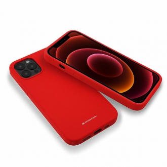 etui mercury silicone czerwony