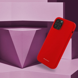 etui mercury silicone czerwony