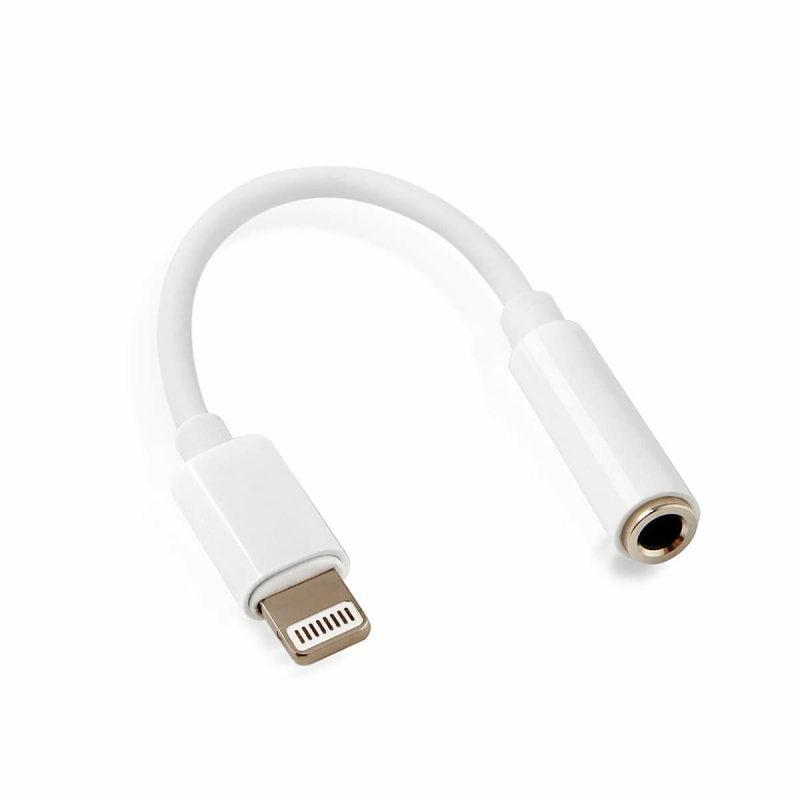 Adapter REVERSE Lightning Jack 3.5 mm bia y