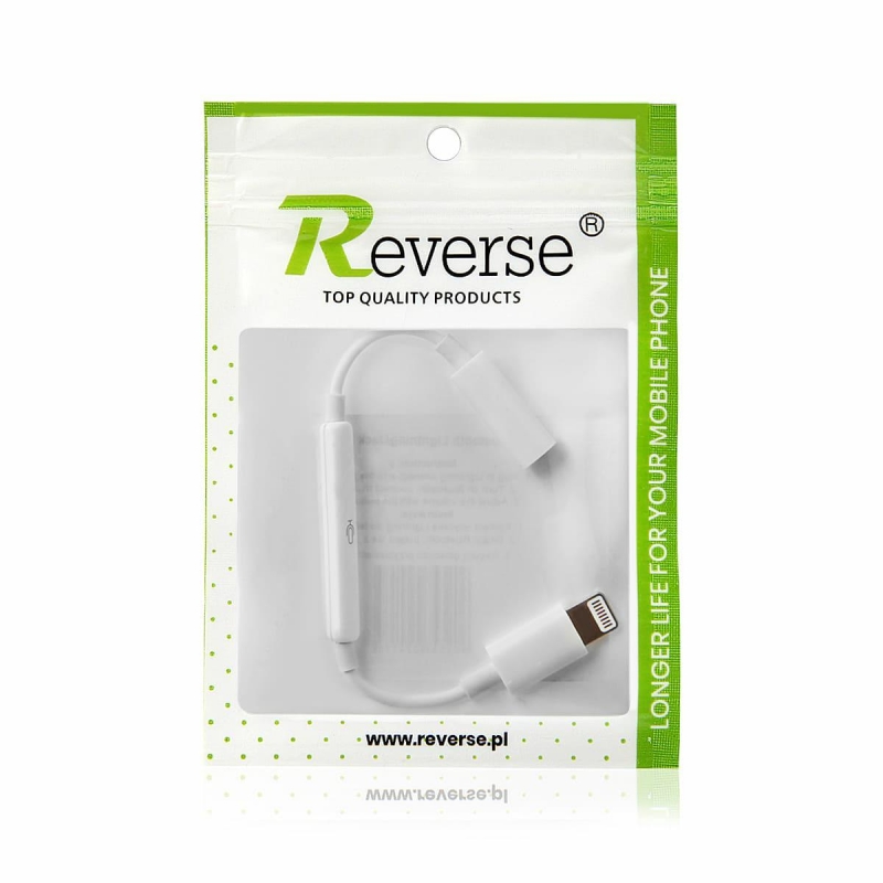 3.5 mm to lightning adapter reverse sales
